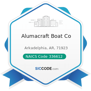 Alumacraft Boat Co - NAICS Code 336612 - Boat Building