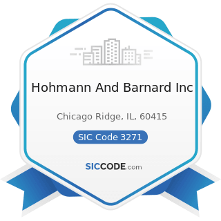 Hohmann And Barnard Inc - SIC Code 3271 - Concrete Block and Brick