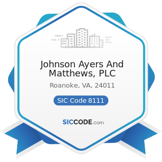 Johnson Ayers And Matthews, PLC - SIC Code 8111 - Legal Services