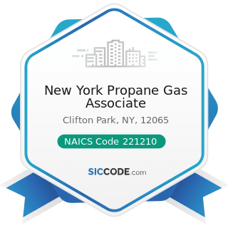 New York Propane Gas Associate - NAICS Code 221210 - Natural Gas Distribution