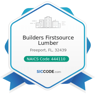 Builders Firstsource Lumber - NAICS Code 444110 - Home Centers