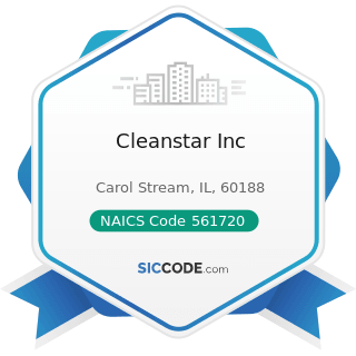 Cleanstar Inc - NAICS Code 561720 - Janitorial Services