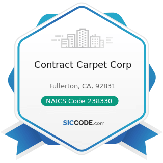 Contract Carpet Corp - NAICS Code 238330 - Flooring Contractors