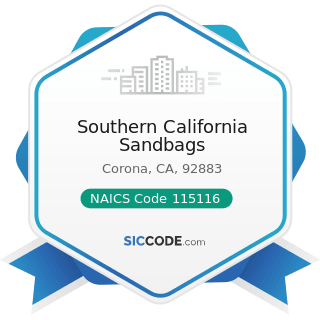 Southern California Sandbags - NAICS Code 115116 - Farm Management Services