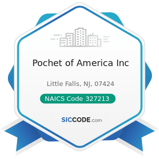 Pochet of America Inc - NAICS Code 327213 - Glass Container Manufacturing