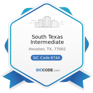 South Texas Intermediate - SIC Code 8744 - Facilities Support Management Services