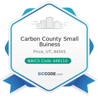 Carbon County Small Buiness - NAICS Code 446110 - Pharmacies and Drug Stores