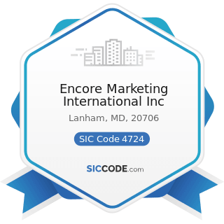 Encore Marketing International Inc - SIC Code 4724 - Travel Agencies