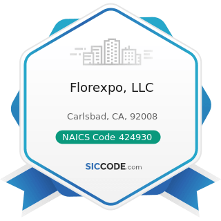 Florexpo, LLC - NAICS Code 424930 - Flower, Nursery Stock, and Florists' Supplies Merchant...