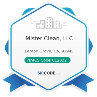 Mister Clean, LLC - NAICS Code 812332 - Industrial Launderers