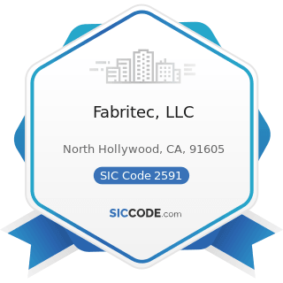 Fabritec, LLC - SIC Code 2591 - Drapery Hardware and Window Blinds and Shades