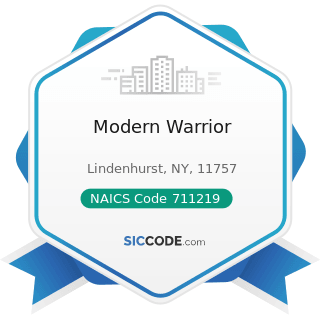 Modern Warrior - NAICS Code 711219 - Other Spectator Sports