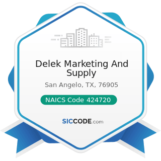 Delek Marketing And Supply - NAICS Code 424720 - Petroleum and Petroleum Products Merchant...