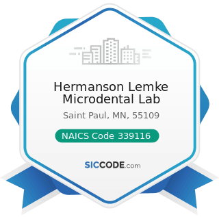 Hermanson Lemke Microdental Lab - NAICS Code 339116 - Dental Laboratories