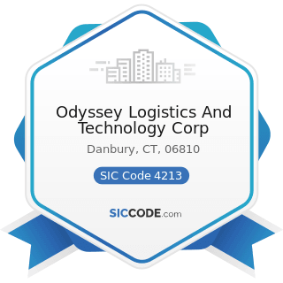 Odyssey Logistics And Technology Corp - SIC Code 4213 - Trucking, except Local