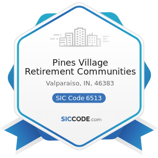 Pines Village Retirement Communities - SIC Code 6513 - Operators of Apartment Buildings