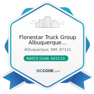 Flonestar Truck Group Albuquerque Freightliner - NAICS Code 441110 - New Car Dealers