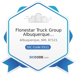 Flonestar Truck Group Albuquerque Freightliner - SIC Code 5511 - Motor Vehicle Dealers (New and...