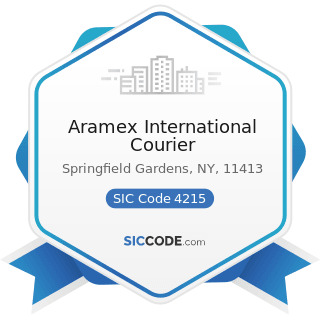 Aramex International Courier - SIC Code 4215 - Courier Services, except by Air