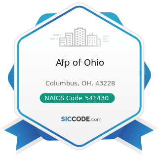 Afp of Ohio - NAICS Code 541430 - Graphic Design Services