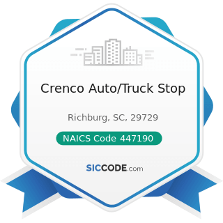 Crenco Auto/Truck Stop - NAICS Code 447190 - Other Gasoline Stations