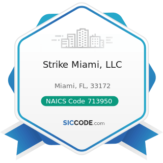 Strike Miami, LLC - NAICS Code 713950 - Bowling Centers