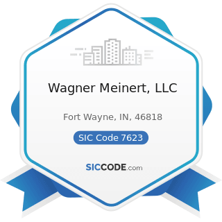 Wagner Meinert, LLC - SIC Code 7623 - Refrigeration and Air-conditioning Service and Repair Shops