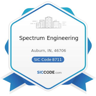 Spectrum Engineering - SIC Code 8711 - Engineering Services