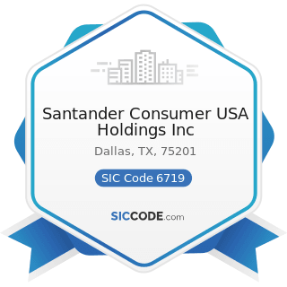 Santander Consumer USA Holdings Inc - ZIP 75201