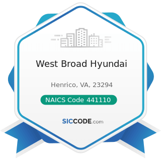 West Broad Hyundai - NAICS Code 441110 - New Car Dealers