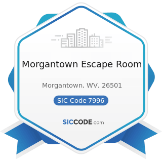 Morgantown Escape Room - SIC Code 7996 - Amusement Parks
