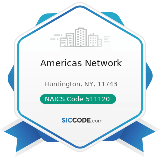 Americas Network - NAICS Code 511120 - Periodical Publishers