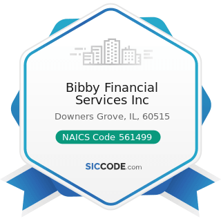 Bibby Financial Services Inc - NAICS Code 561499 - All Other Business Support Services