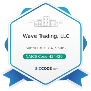 Wave Trading, LLC - NAICS Code 424420 - Packaged Frozen Food Merchant Wholesalers