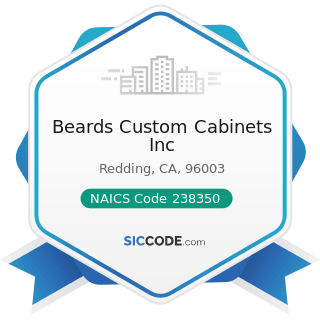 Beards Custom Cabinets Inc - NAICS Code 238350 - Finish Carpentry Contractors
