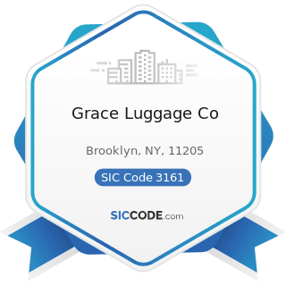 Grace Luggage Co - SIC Code 3161 - Luggage