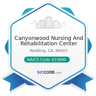 Canyonwood Nursing And Rehabilitation Center - NAICS Code 623990 - Other Residential Care...