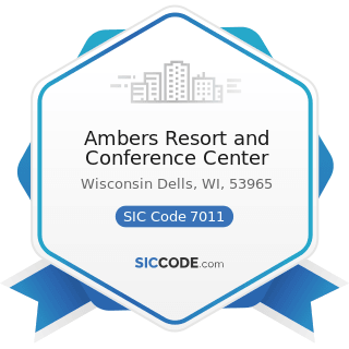 Ambers Resort and Conference Center - SIC Code 7011 - Hotels and Motels