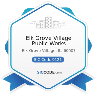 Elk Grove Village Public Works - SIC Code 9121 - Legislative Bodies