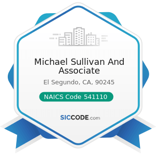 Michael Sullivan And Associate - NAICS Code 541110 - Offices of Lawyers