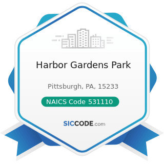 Harbor Gardens Park - NAICS Code 531110 - Lessors of Residential Buildings and Dwellings
