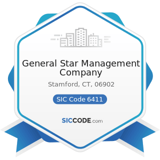 General Star Management Company - SIC Code 6411 - Insurance Agents, Brokers and Service