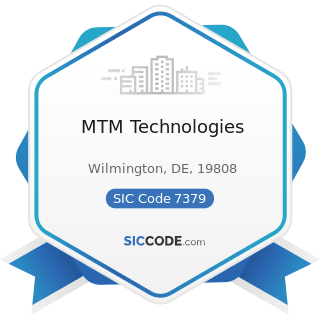 MTM Technologies - SIC Code 7379 - Computer Related Services, Not Elsewhere Classified