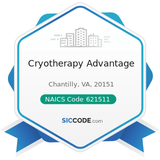 Cryotherapy Advantage - NAICS Code 621511 - Medical Laboratories