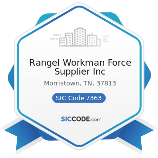 Rangel Workman Force Supplier Inc - SIC Code 7363 - Help Supply Services