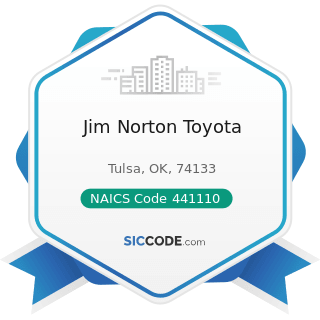 Jim Norton Toyota - NAICS Code 441110 - New Car Dealers