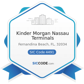 Kinder Morgan Nassau Terminals - SIC Code 4491 - Marine Cargo Handling