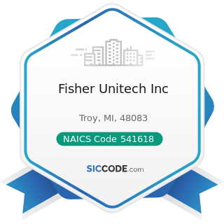 Fisher Unitech Inc - NAICS Code 541618 - Other Management Consulting Services