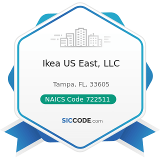 Ikea US East, LLC - NAICS Code 722511 - Full-Service Restaurants