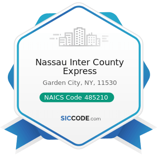 Nassau Inter County Express - NAICS Code 485210 - Interurban and Rural Bus Transportation